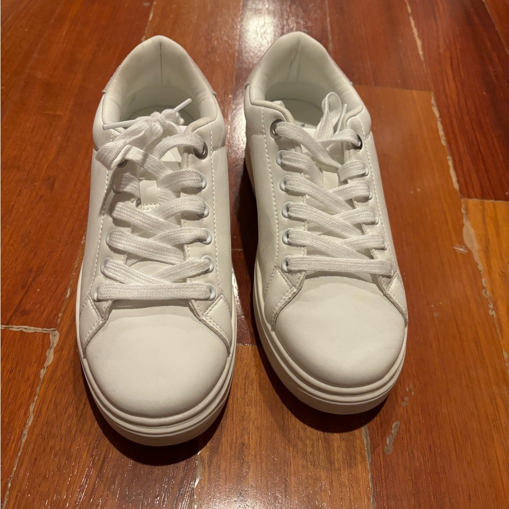 A New Day white sneakers